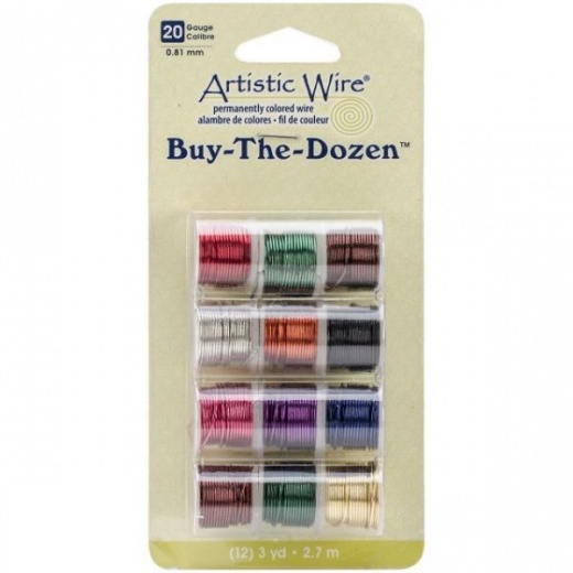 Artistic Wire Buy-The-Dozen 3Yd 12/Pkg