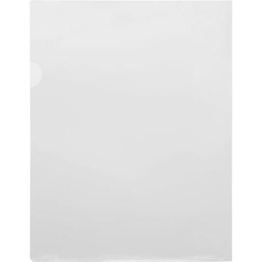 Sparco Transparent File Holders, Letter Size, Clear, Pack Of 10