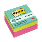 Post-it Dispenser Notes Super Sticky Pop-up 3 x 3 Note Refill Cabinet Pack,  3 x 3, Supernova Neons Collection Colors, 100 Sheets/Pad, 18 Pads/Pack