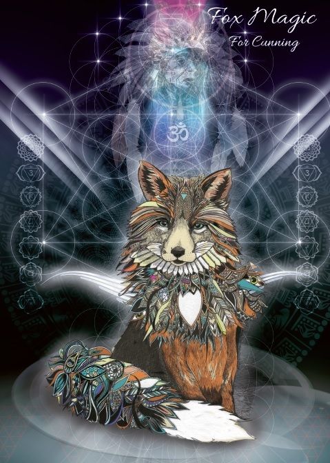 Fox Magic Card For Cunning