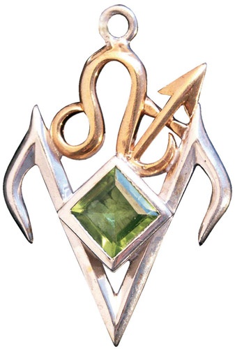 Libera, Peridot for Release Negativity Pendant