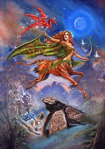 Legend Of Rhiannon - 6 Pack of Blank Inside Greeting Cards