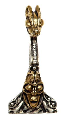 Dragon Warrior Pendant for Fearless Spirit