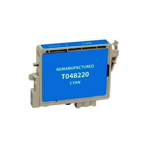Epson OEM 48, T048220 Remanufactured Inkjet Cartridge: Cyan, 430 Yield, 16ml