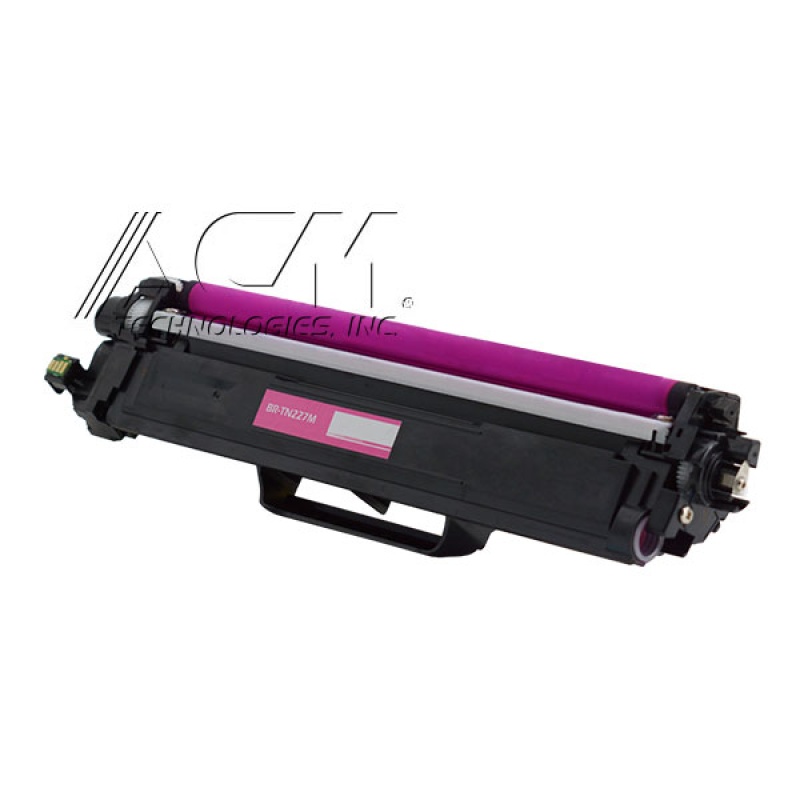 Brother TN227 Magenta Toner Cartridge - High Yield, Compatible Replacement