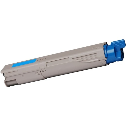 Okidata OEM 43459303 Compatible Toner Cartridge: Cyan, 2K Yield