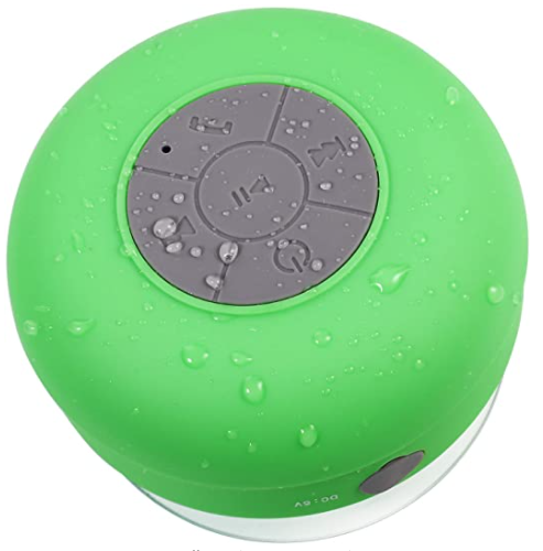 Bluetooth Shower Speaker - Green Bluetooth Shower Speaker - Green Color One Color Size One Size