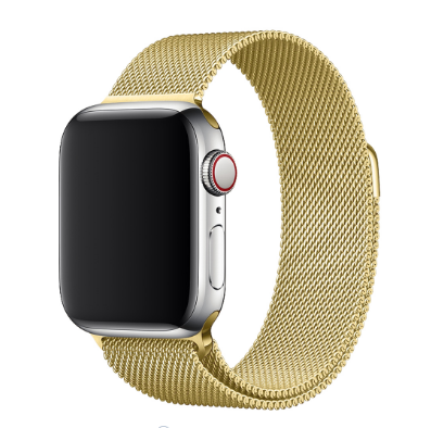 Milano Loop Apple Watch Band - Gold