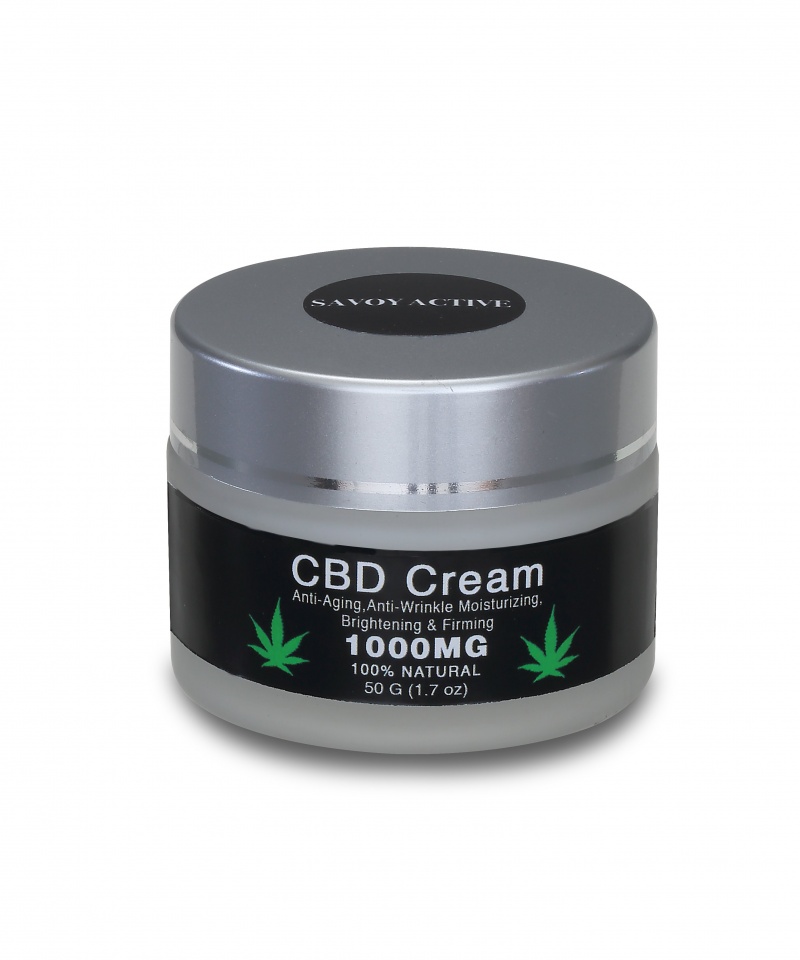 Cbd Cream - Premium Grade - 1000Mg Cbd - 100% Natural - 50g