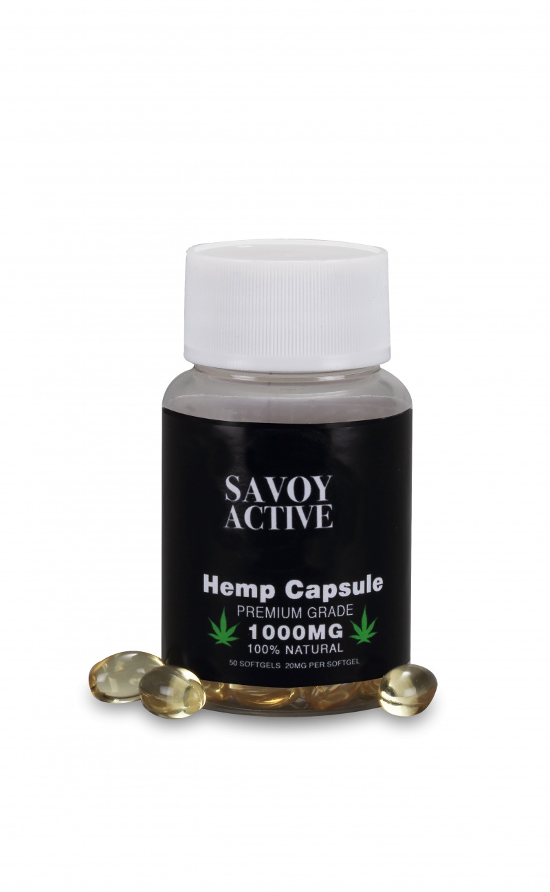 Hemp Seed Oil Capsules - Premium Grade - 100% Natural - 1000Mg - 50 Softgels Color One Color Size One Size