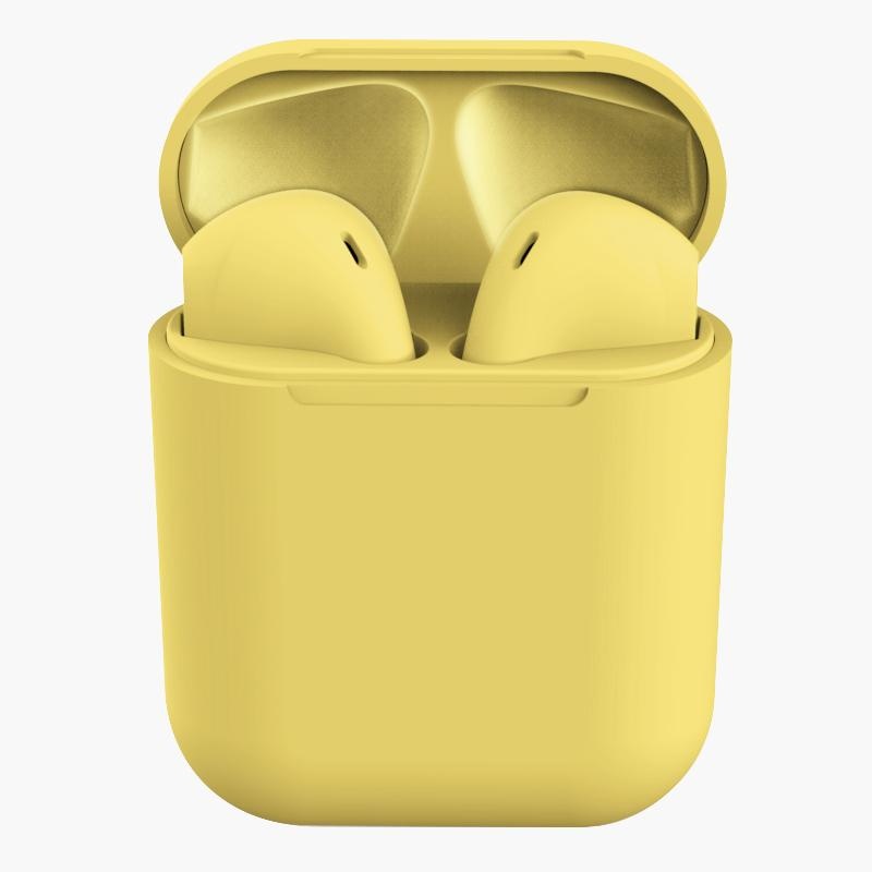 Macaron Earbuds - Yellow Macaron Earbuds - Yellow Color One Color Size One Size