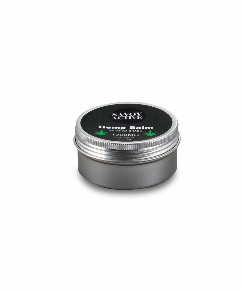 Hemp Seed Oil Balm - Premium Grade - 100% Natural - 1000Mg - 2 Oz. / 60 G
