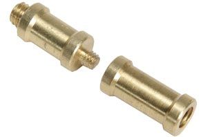 Smith-Victor 580/661205 Steel Adapter with 1/4" & 3/8" Male & Female Ends