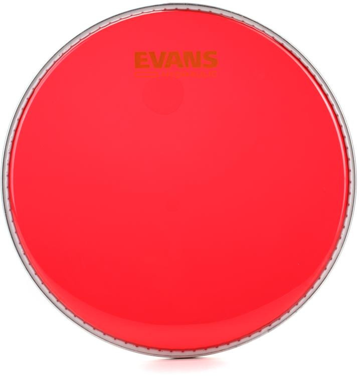 Evans Hydraulic Red Drumhead - 10 Inch