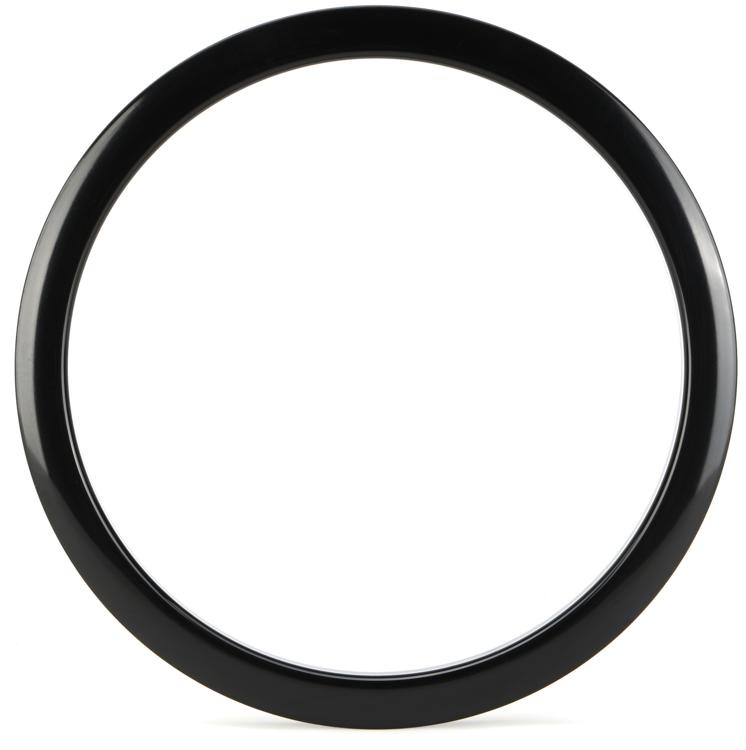 Cardinal Percussion Holz Port Hole Ring - 6-Inch, Black