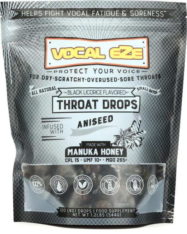 Vocal Eze Throat Drops - Aniseed (120-Pack)