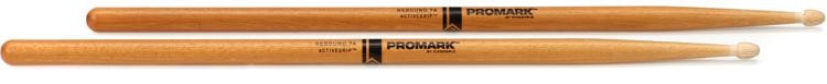 Promark Rebound Drumsticks With Activegrip Clear - 7A - Wood Tip
