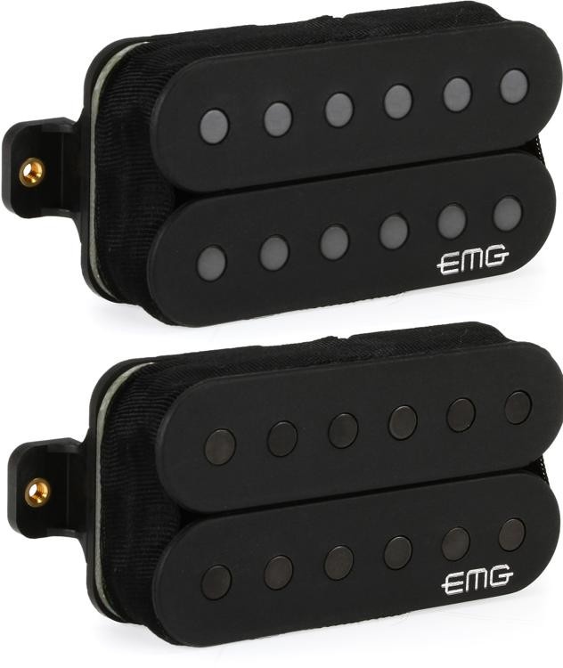Emg Jim Root Daemonum Signature Humbucker Guitar 2-Piece Pickup Set - Black