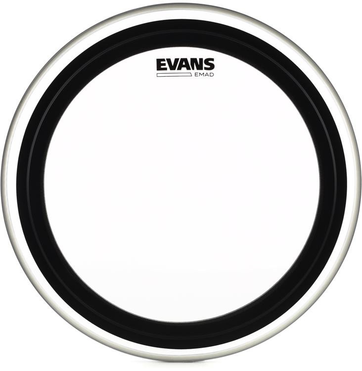 Evans Emad Clear Bass Drum Batter Head - 18 Inch