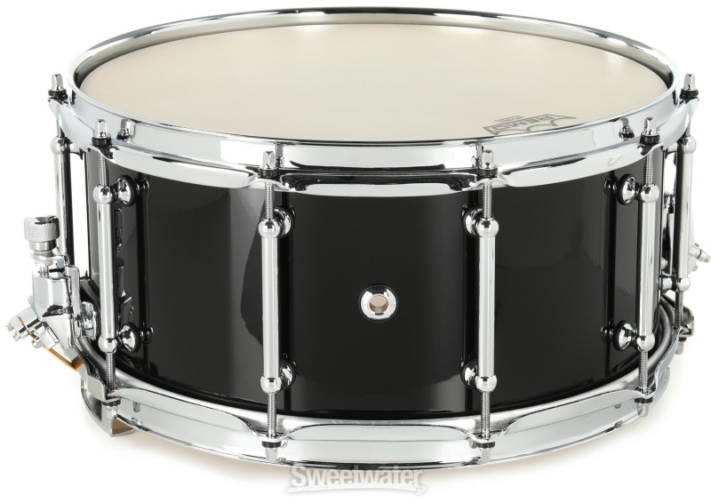 Pearl Concert Snare Drum - 6.5-Inch X 14-Inch - Piano Black
