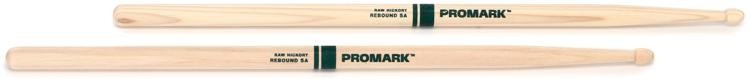 Back In Stock! Promark Rebound Drumsticks - Hickory - Raw - 5A - Wood Tip