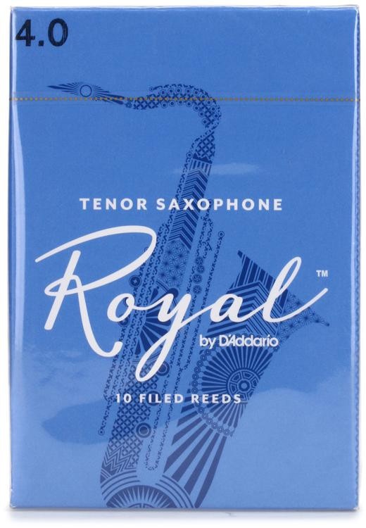 D'addario Rkb1040 - Royal Tenor Saxophone Reeds - 4.0 (10-Pack)