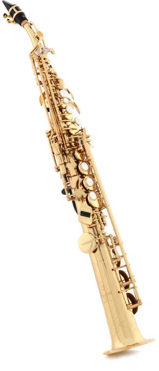 Yamaha Yss-875Exhg Professional Soprano Saxophone - Gold Lacquer With High g