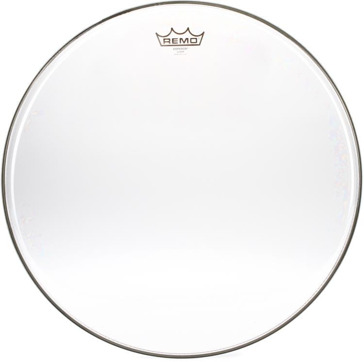 Back In Stock! Remo Emperor Clear Drumhead - 18 Inch