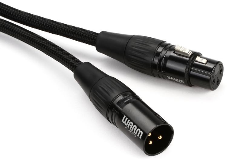 Warm Audio Premier Gold Xlr Female To Xlr Male Microphone Cable - 20 Foot