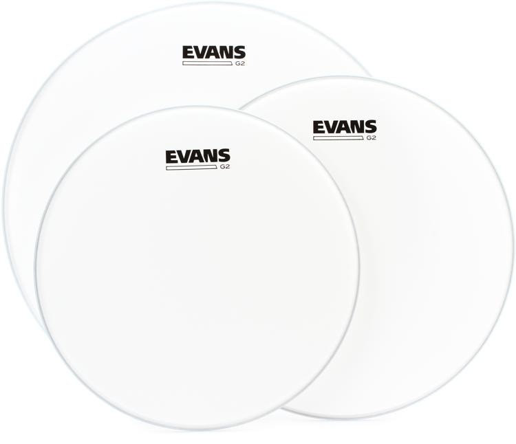 Evans G2 Coated 3-Piece Tom Pack - 12/13/16 Inch