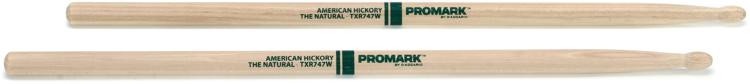 Back In Stock! Promark Classic Forward Drumsticks - Raw Hickory - 747 - Wood Tip