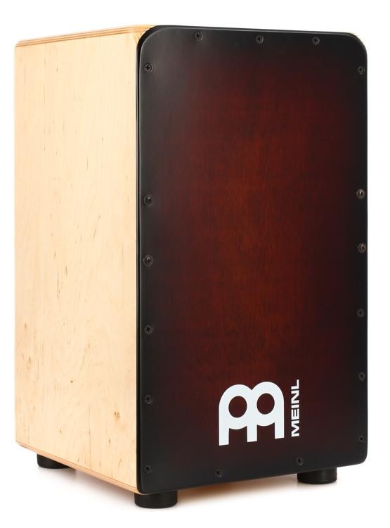 Meinl Percussion Woodcraft Series Cajon - Espresso Burst Frontplate