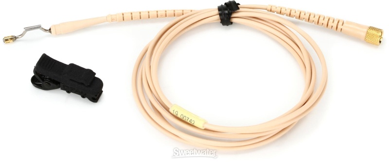 Dpa Microphone Cable For Earhook Slide - Beige With Microdot Connector