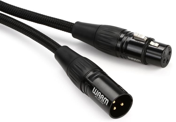 Warm Audio Premier Gold Xlr Female To Xlr Male Microphone Cable - 15 Foot