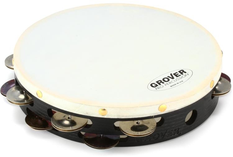 Grover Pro Percussion Hybrid 10-Inch Double-Row Tambourine