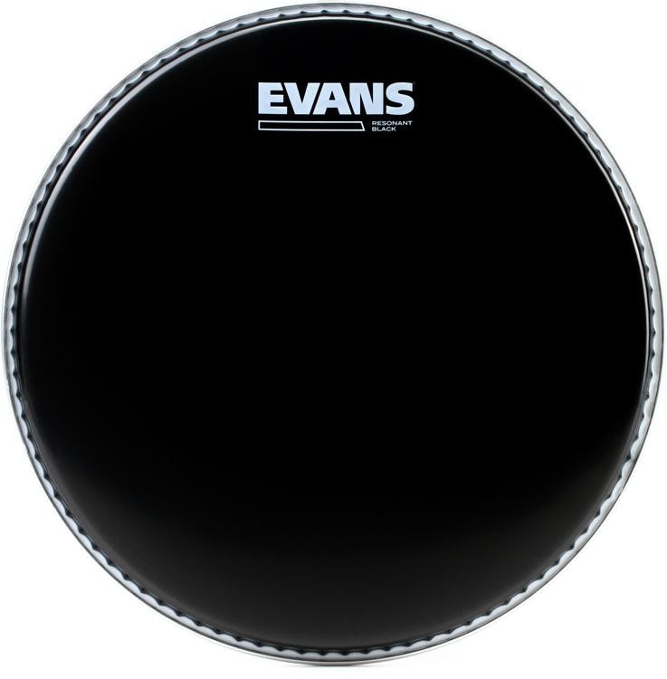 Evans Resonant Black Drumhead - 10 Inch