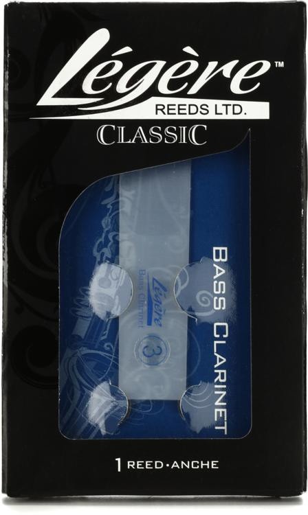 Legere Lebcl3 Classic Bass Clarinet Reed - 3.0