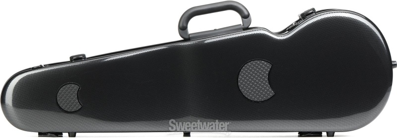 Bam 2002Xlc Hightech Contoured Violin Case - Black Carbon Look