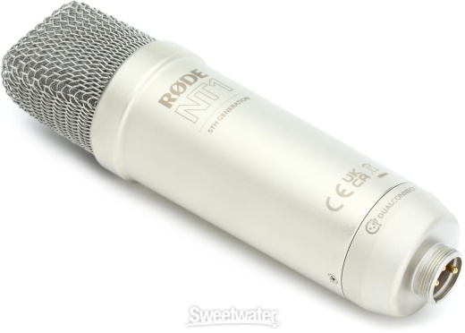 Rode NT1 5th Generation Studio Condenser Microphone - Sliver