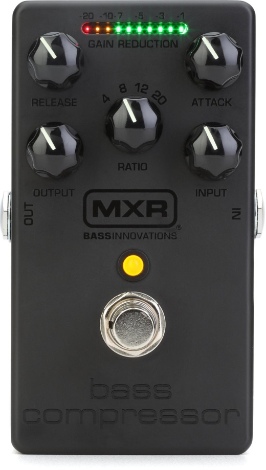 Mxr M87 Bass Compressor Pedal - Blackout Series