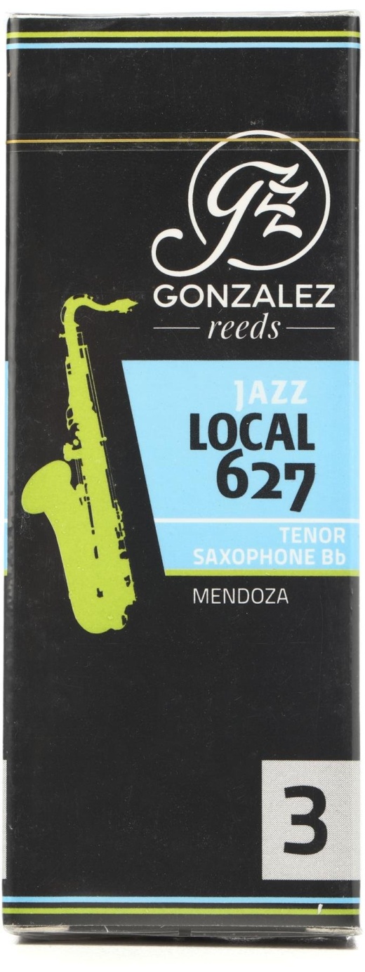 Gonzalez Reeds Local 627 Reeds For Tenor Saxophone - 3.0 (5-Pack)