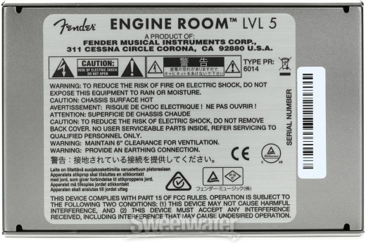 Fender Engine Room Lvl5 5-Output Isolated Power Supply