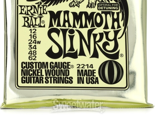 Ernie Ball 2214 Slinky Nickel Wound Electric Guitar Strings .012