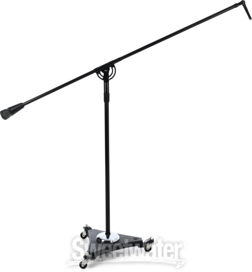 Studio Boom Mic Stands w Air 49 to 73 - Chrome