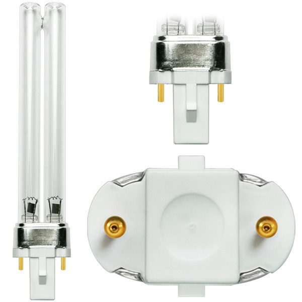 2 Pin - G23 Base - Plug-In Uv Germicidal Bulb - 9 Watt - 5.71 In. Length - Plt Pl-S9w/Tuv