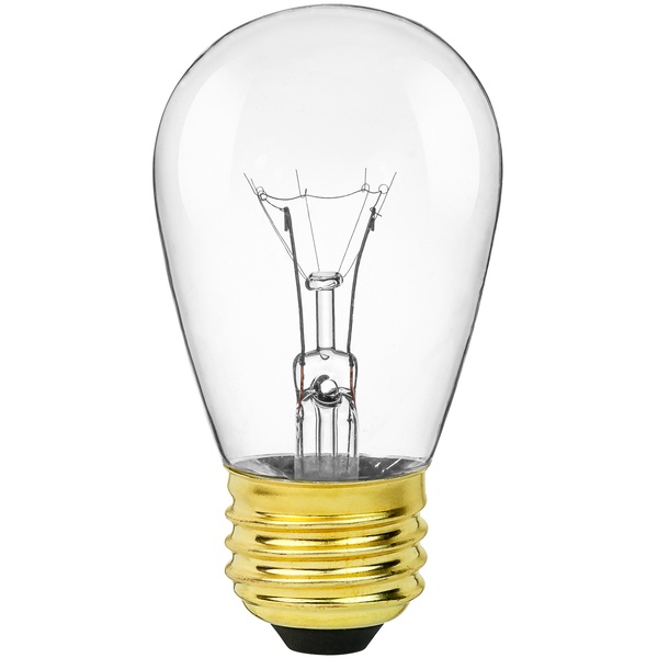 11 Watt - Clear - Incandescent S14 Bulb
