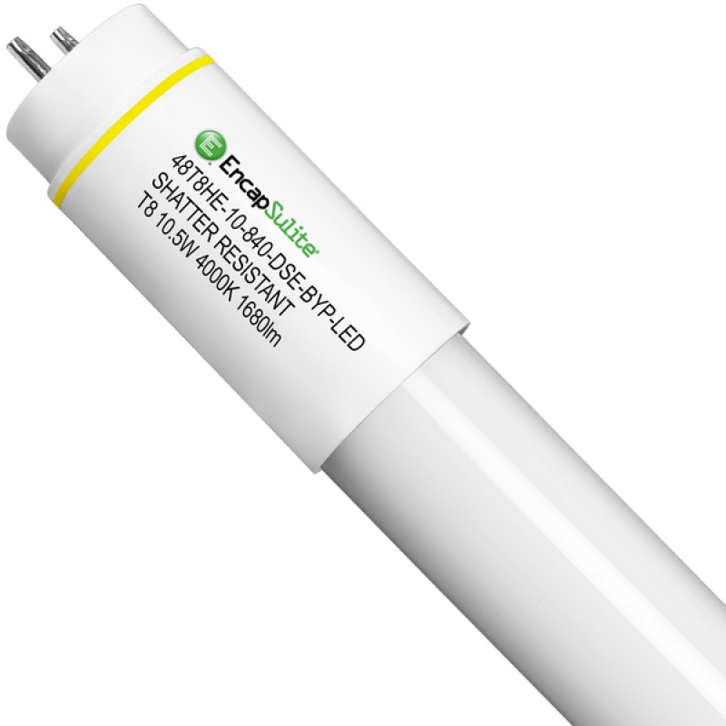 4 Ft. Led T8 With Ultraguard Shatter Resistant Coating - Type B Ballast ...