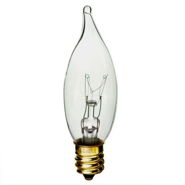 7 Watt - Ca10 Incandescent Light Bulb