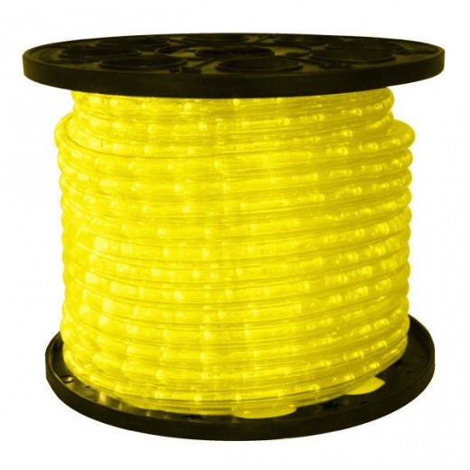 3/8 In. Yellow LED Rope Light - Flexible & Bright