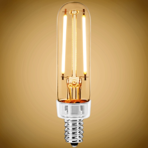 300 Lumens - 4 Watt - 2700 Kelvin - LED T6 Tubular Bulb